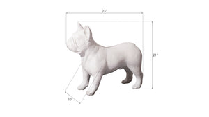 French Bulldog, Gel Coat White