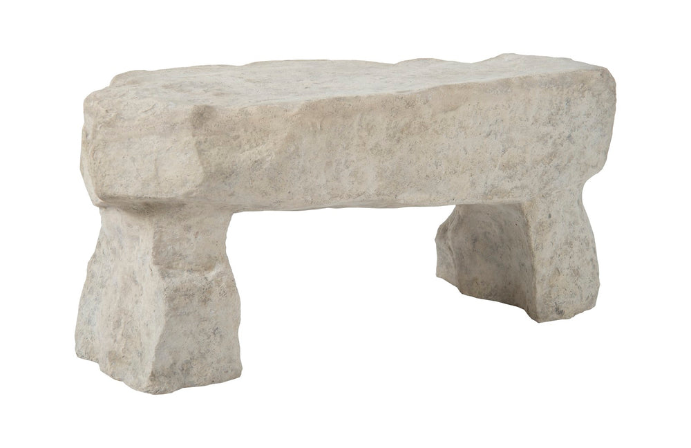 Cast Stone Bench, Roman Stone