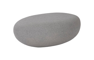 River Stone Coffee Table, Dark Granite, Small