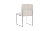 Frozen Dining Chair, Off White