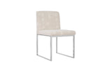 Frozen Dining Chair, Off White