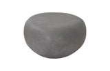 River Stone Coffee Table, Charcoal Stone, Small