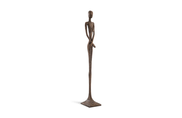 Lottie Sculpture, Bronze Finish, Resin