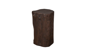 Log Stool, Bronze, SM