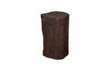 Log Stool, Bronze, SM