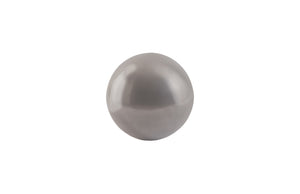 Floor Ball, Small, Polished Aluminum Finish