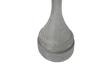 Check Mate Sculpture Gray Finish , Stone