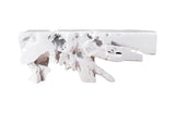 Freeform Console Table, Gel Coat White, LG