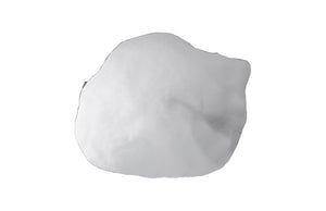 Bark Coffee Table, Silver Leaf