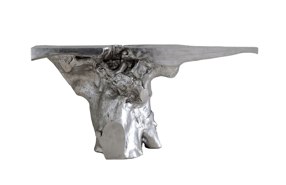 Crown Console, Silver Leaf