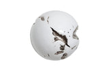 Cast Root Wall Ball, Resin, White, MD