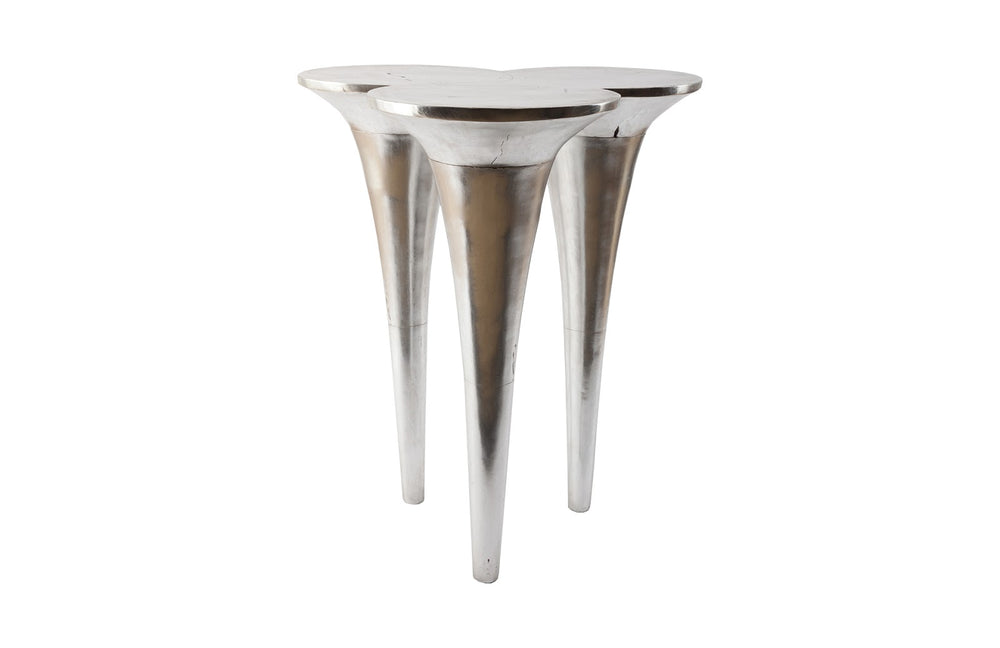 Marley Silver Bar Table