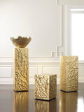 Crumpled Pedestal, Gold, SM