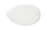 River Stone Coffee Table, Small, Gel Coat White