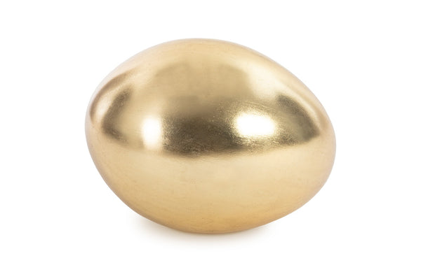 Sauropod Egg, Gold Leaf, SM