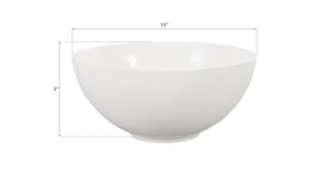 Sulu Bowl, Gel Coat White