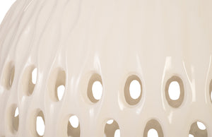 Breathe Planter, Gel Coat White