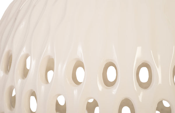 Breathe Planter, Gel Coat White