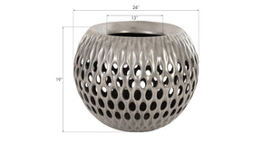 Breathe Planter, Aluminum