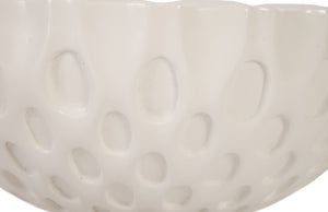 Coral Bowl, Gel Coat White