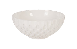 Coral Bowl, Gel Coat White