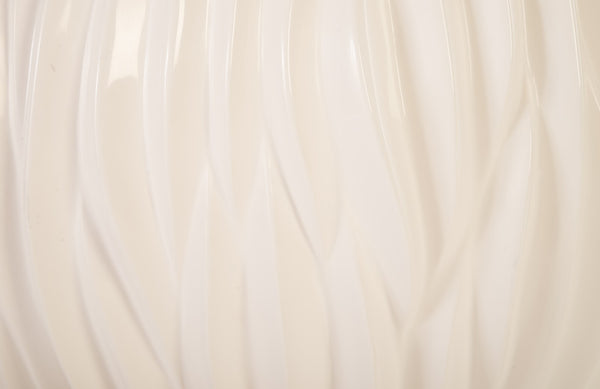 Alon Planter, Gel Coat White