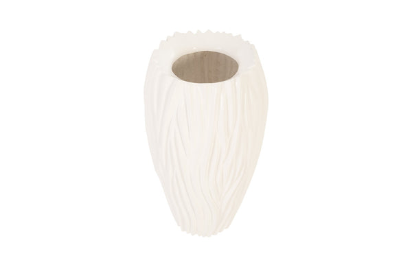 Alon Planter, Gel Coat White