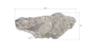 Boulder Shelf, Silver Leaf, LG