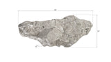 Boulder Shelf, Silver Leaf, LG