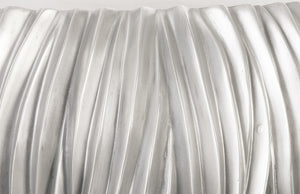 Alon Planter, Polished Aluminium