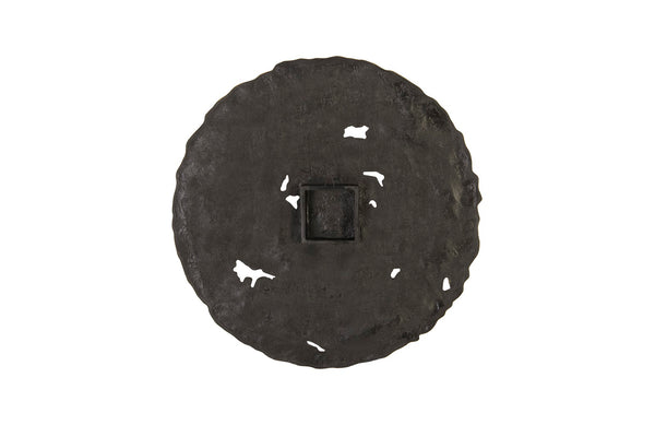 Molten Wall Disc, Medium, Gold Leaf