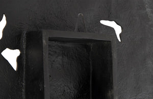 Molten Wall Disc, Medium, Gold Leaf