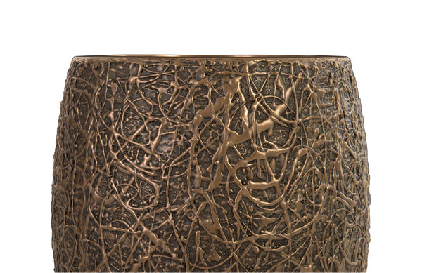 String Theory Planter, Bronze, SM