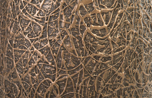 String Theory Planter, Bronze, SM