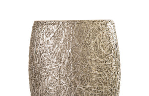 String Theory Planter, Silver Leaf, SM