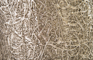 String Theory Planter, Silver Leaf, SM