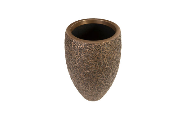String Theory Planter, Bronze, MD