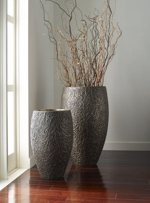String Theory Planter, Bronze, MD