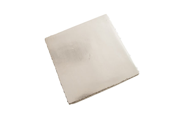 String Theory Pedestal, Silver Leaf, SM