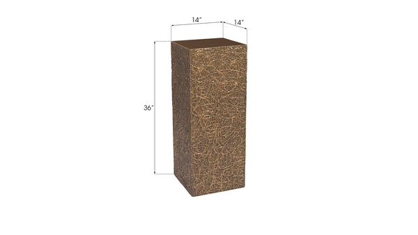 String Theory Pedestal, Bronze, MD
