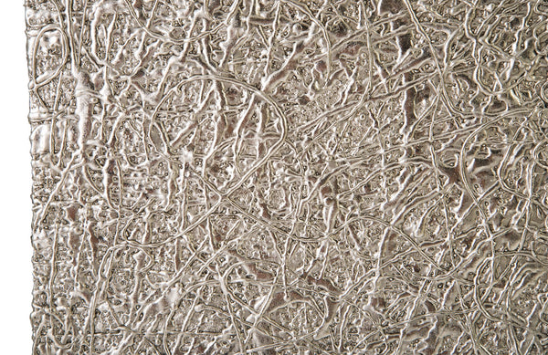 String Theory Pedestal, Silver Leaf, MD