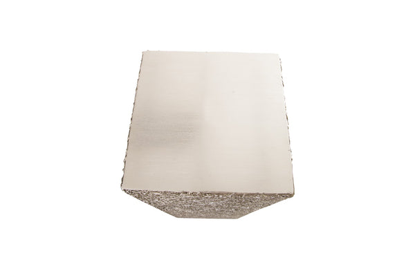 String Theory Pedestal, Silver Leaf, LG