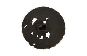 Molten Wall Disc, Small, Gold Leaf