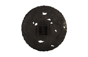 Molten Wall Disc, Large, Gold Leaf