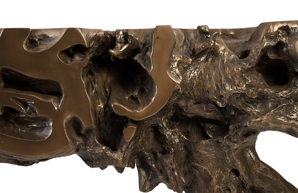 Freeform Console Table,Bronze , XL