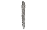 Petiole Wall Leaf, Liquid Silver, Colossal, Version A