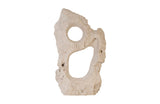 Colossal Cast Stone Sculpture, Double Hole, Roman Stone