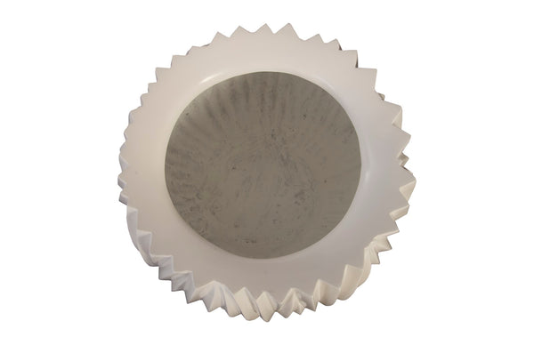 Alon Planter, Gel Coat White