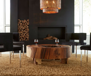 Raffia Dining Chair, Black, Stainless Steel Legs