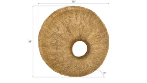 Convergence Mirror, Resin, Gold Leaf